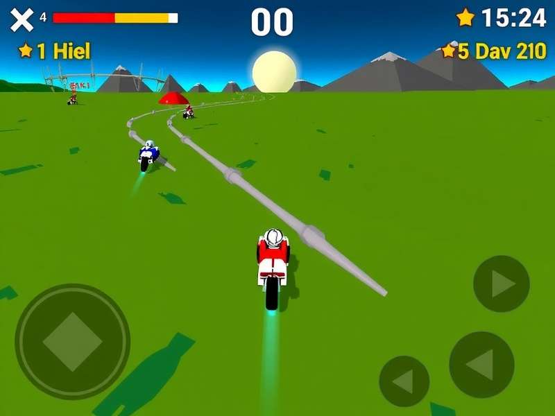 X Star Racer Game Screenshot